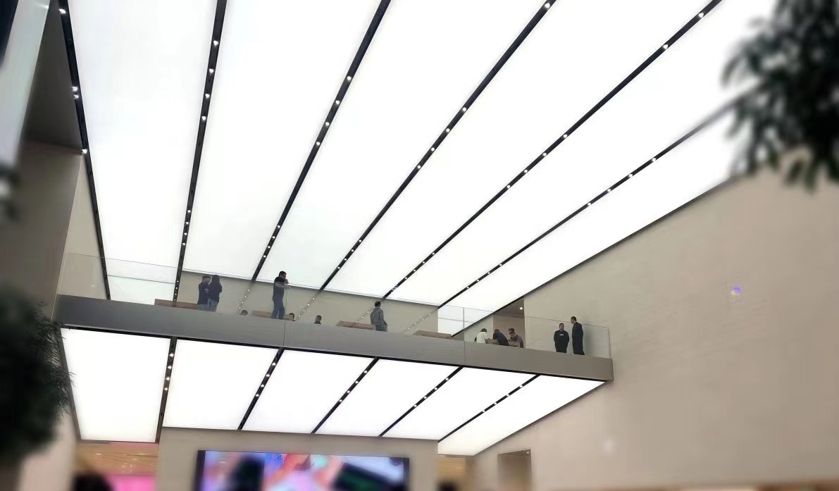 汽車(chē)4S店軟膜天花2