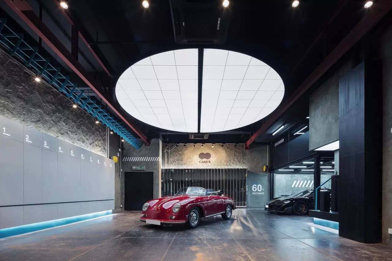 汽車(chē)4S店軟膜天花6