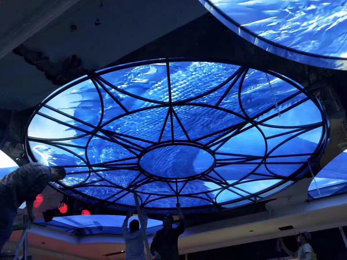 UV噴繪軟膜天花 (2)