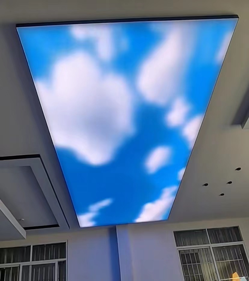 動(dòng)感藍(lán)天白云天花